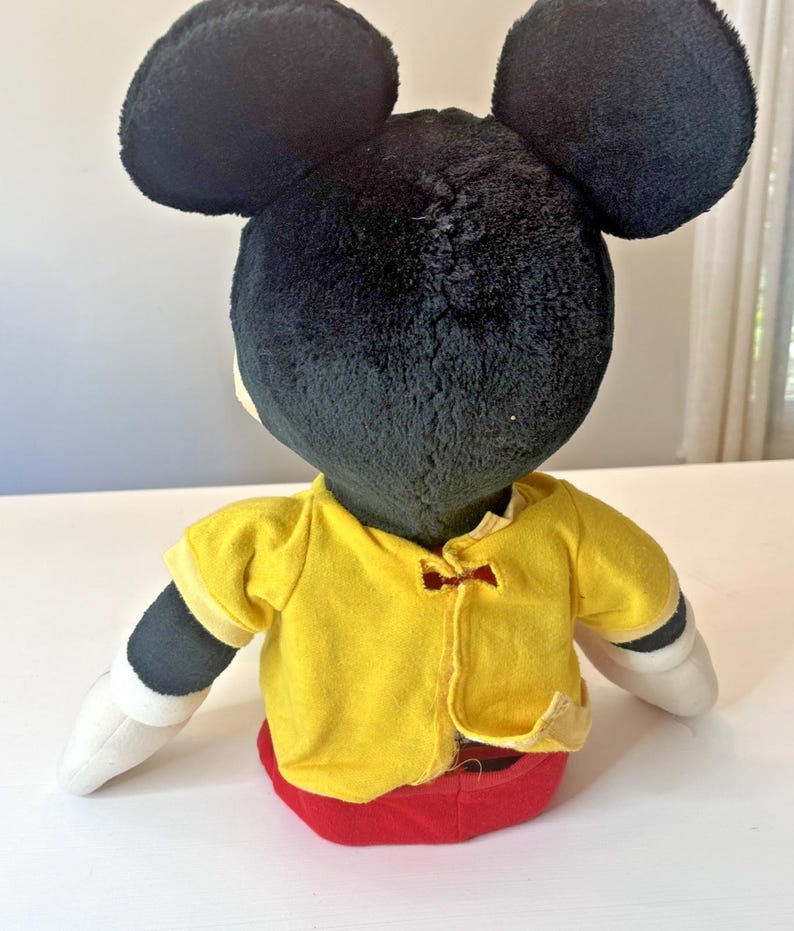 Talking Mickey Mouse Cassette Player Plush World Wonder DNW image 7