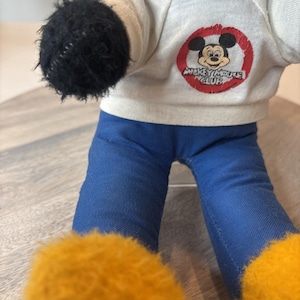 Vintage Mickey Mouse Plush Disneyland Resort Stuffed Toy Walt Disney Parks image 3