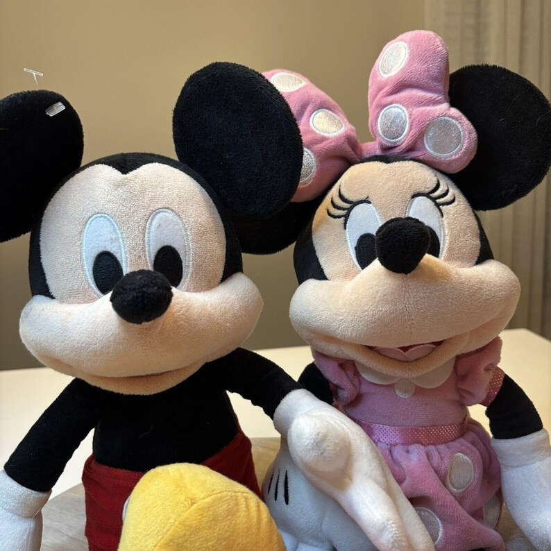 Disney Soft Minnie And Mickey Mouse Plush image 3