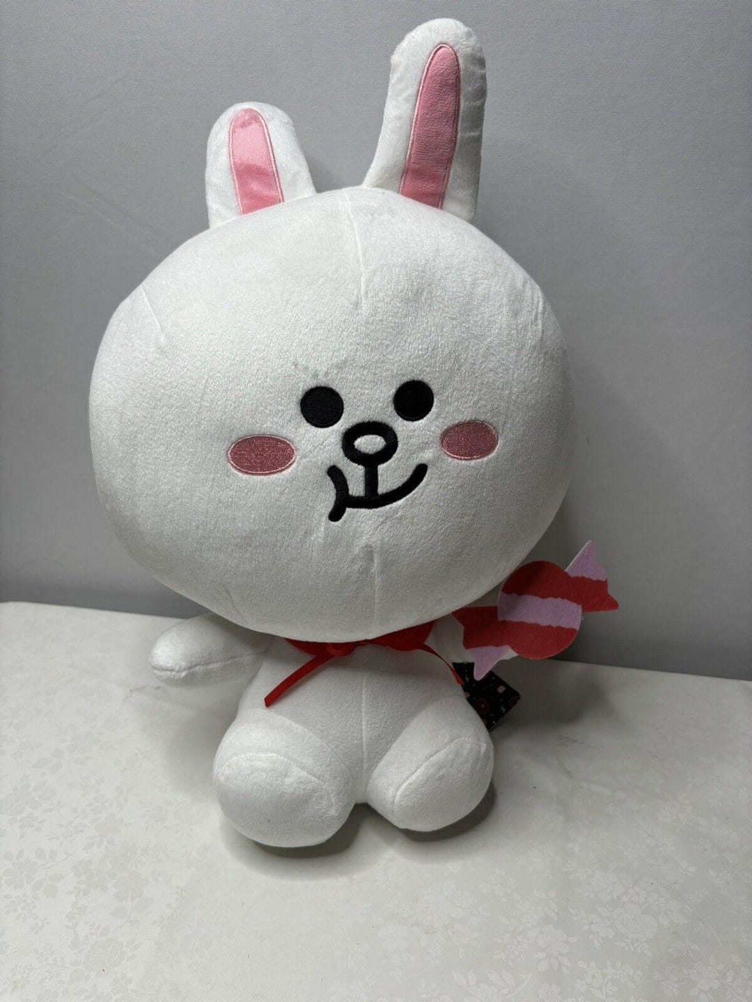 Brand New Line Friends Bunny Rabbit Cony 14 Inch Plush Licensed With ...