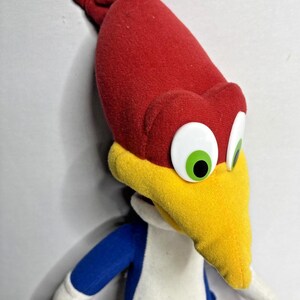 Peluche de pájaro carpintero Woody Kellytoy 2006, personaje de dibujos animados, animal de peluche imagen 3