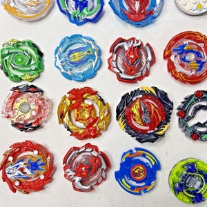 Lote de peonzas Beyblade Burst – Hasbro Takara Mix Achilles Spryzen Valkyrie Luin imagen 4