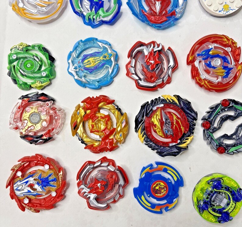 Lote de peonzas Beyblade Burst – Hasbro Takara Mix Achilles Spryzen Valkyrie Luin imagen 4