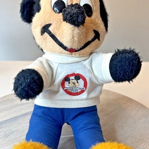 Vintage Mickey Mouse Plush Disneyland Resort Stuffed Toy Walt Disney Parks image 2