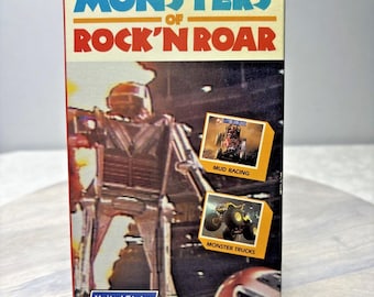 Monsters of Rock ’N Roar VHS 1980s Mud Racing Monster Trucks Hot Rod