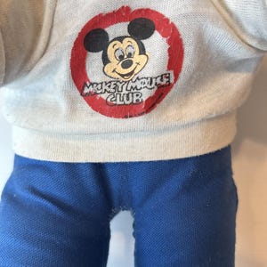Vintage Mickey Mouse Plush Disneyland Resort Stuffed Toy Walt Disney Parks image 11