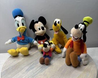 Peluche Mickey Pluto Goofy Donald