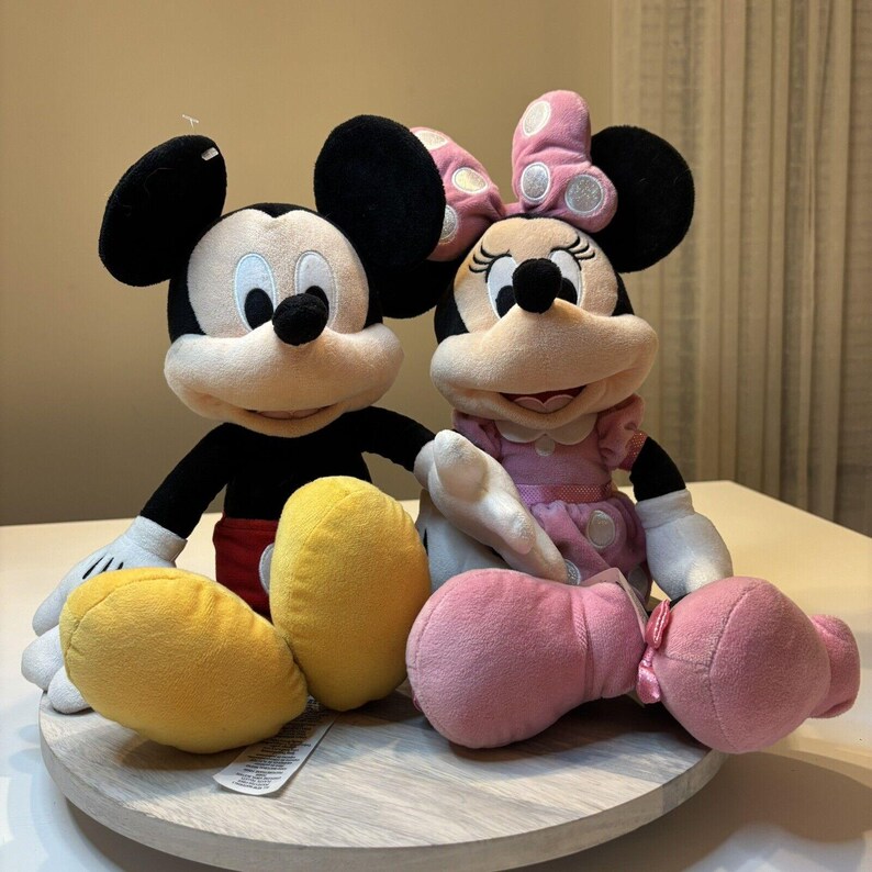 Disney Soft Minnie And Mickey Mouse Plush image 2