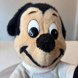 Vintage Mickey Mouse Plush Disneyland Resort Stuffed Toy Walt Disney Parks image 1