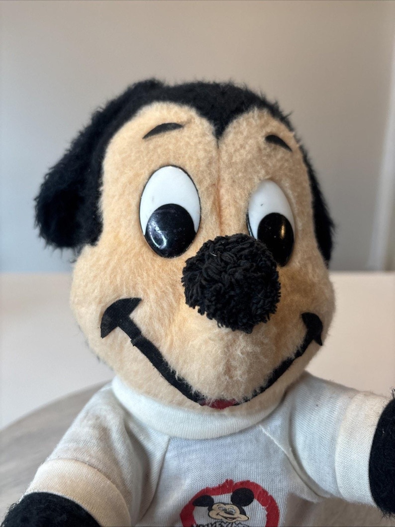 Vintage Mickey Mouse Plush Disneyland Resort Stuffed Toy Walt Disney Parks image 1