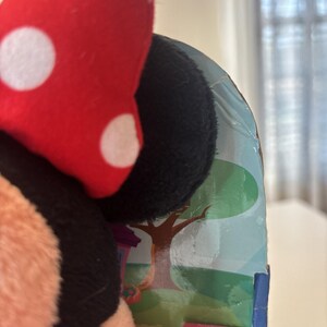 Set de peluches y accesorios de Minnie Mouse de Disney Toon Pals, NUEVO en caja. imagen 8