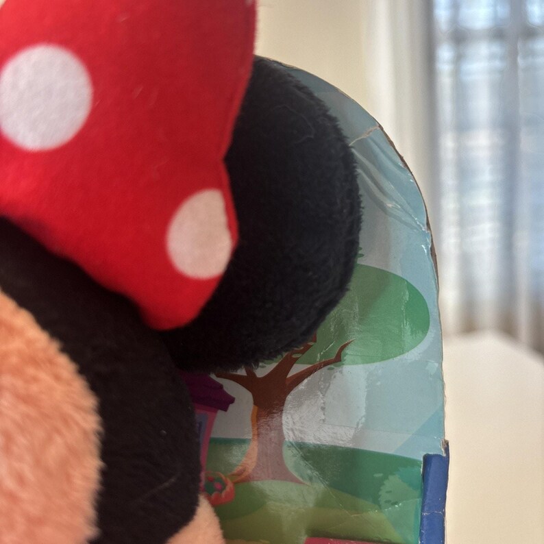 Set de peluches y accesorios de Minnie Mouse de Disney Toon Pals, NUEVO en caja. imagen 8