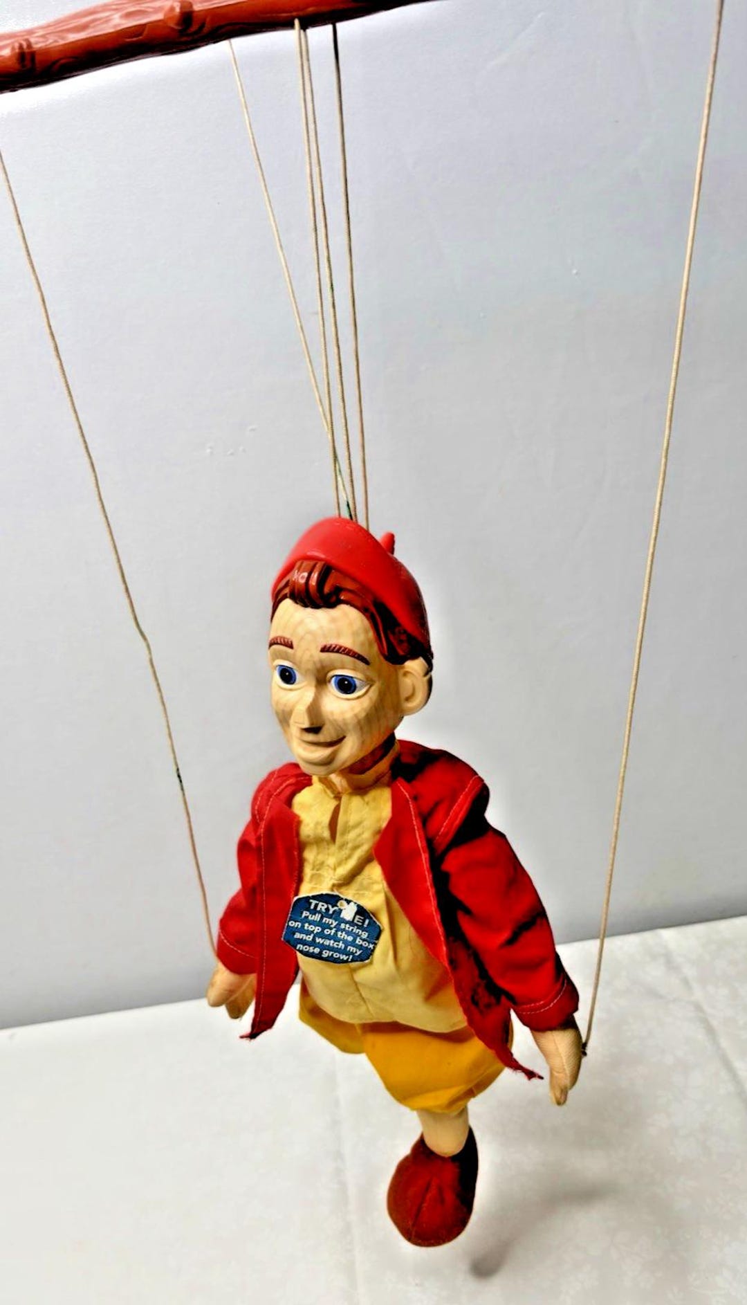 The Adventures of Pinocchio Marionette Puppet With Growing Nose - Etsy
