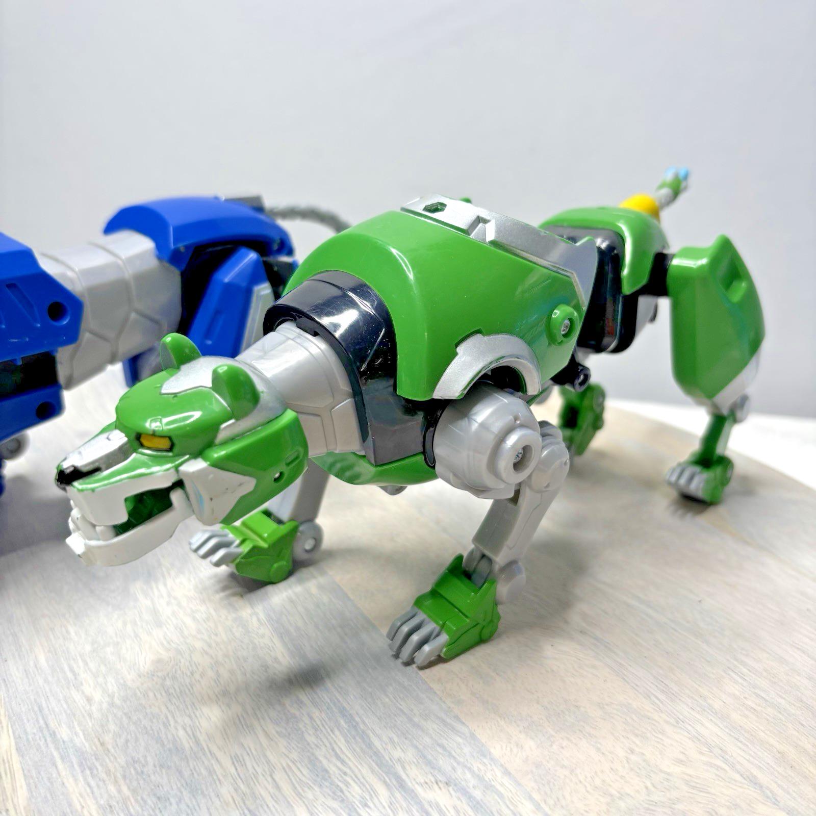 Lot 2 Playmates Voltron Legendary Defender Green Blue - Etsy