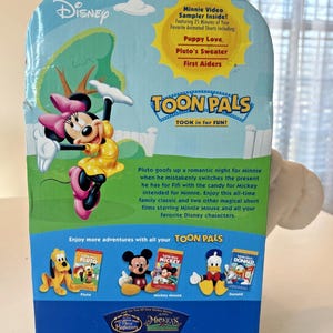 Set de peluches y accesorios de Minnie Mouse de Disney Toon Pals, NUEVO en caja. imagen 6