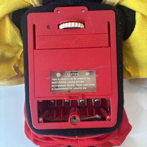 Talking Mickey Mouse Cassette Player Plush World Wonder DNW image 8