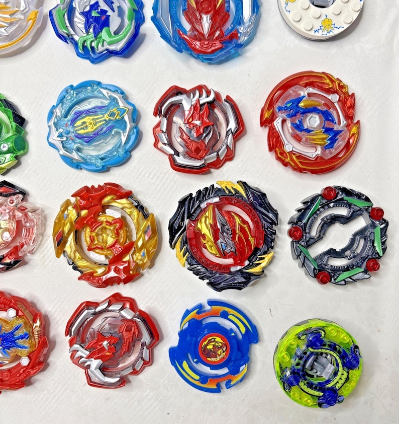 Lote de peonzas Beyblade Burst – Hasbro Takara Mix Achilles Spryzen Valkyrie Luin imagen 5