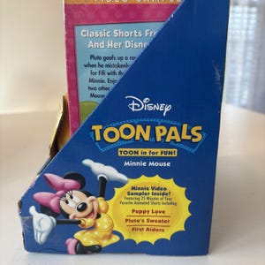 Set de peluches y accesorios de Minnie Mouse de Disney Toon Pals, NUEVO en caja. imagen 12