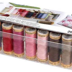 Gutermann - Cotton Premium Thread Set 26 Spools-618670