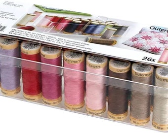 26 Spool Thread Box 26 Colors 100m Basics