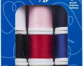 Coats & Clark Dual Duty XP Thread Set – 9 Spools, 125 Yards Each – All-Purpose Polyester Thread for Sewing Machines and Hand Stitching –...