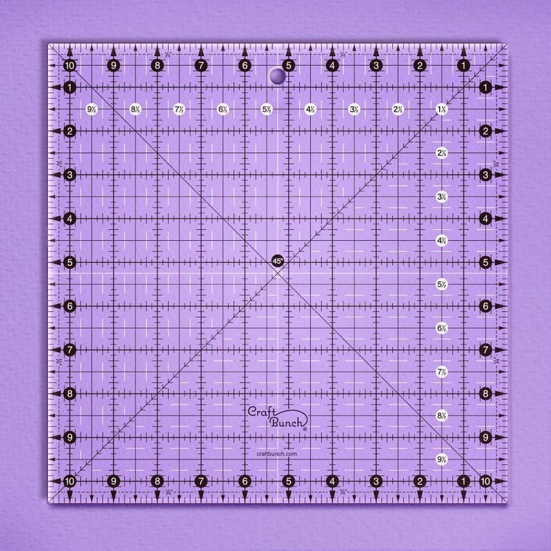 Quilt Ruler Vector Craft Bunch - Non-slip Square Quilt Template Rulers - Etsy