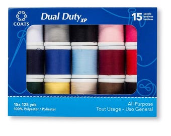 Coats Dual Duty XP General Purpose Thread Box 15/Pkg