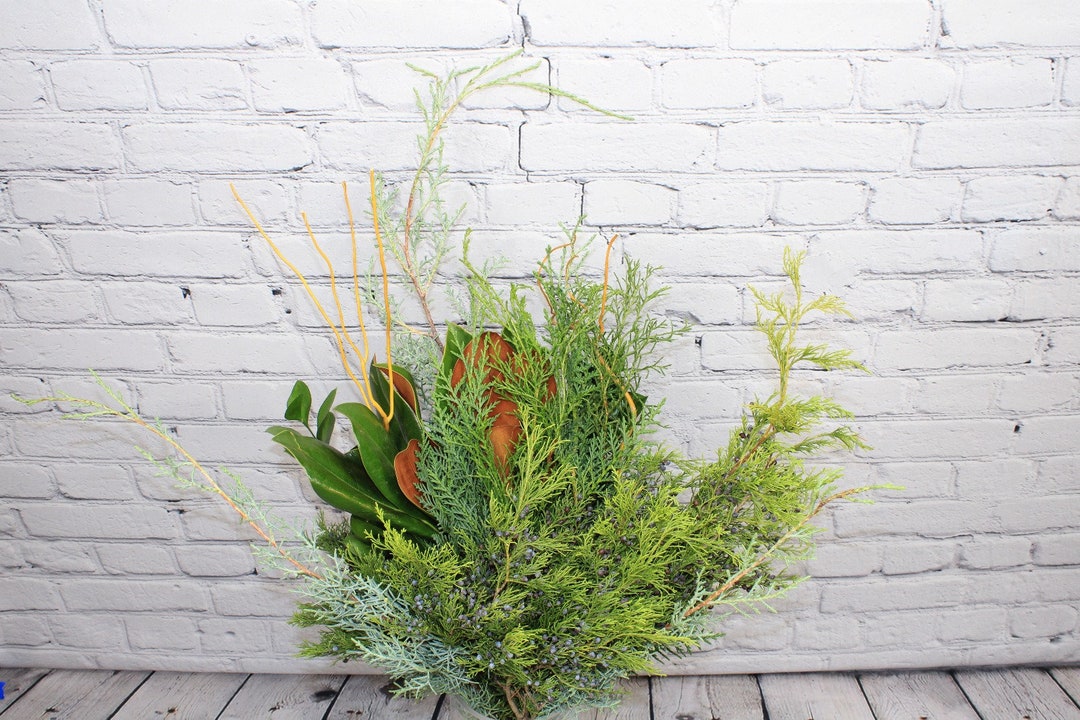 Fresh & Natural Christmas Greens Bq. Etsy