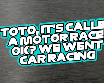Toto Wolff Michael Masi Its called a motor race Sticker Decal Mercedes F1 Formula One Motor Racing Lewis Hamilton