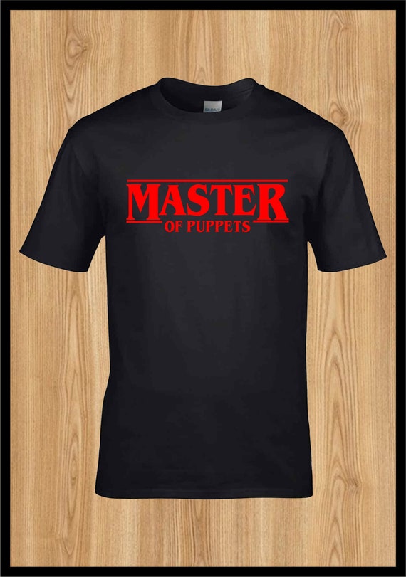 Master of Puppets Eddie Munson Tshirt Tshirt Stranger Etsy UK