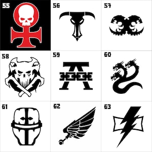 Vassoio per dadi personalizzato - Giochi da tavolo Giochi da tavolo Wargames Clan Sigillo Logo Esercito / Diverse opzioni di colore - Messaggio per la tabella di progettazione immagine 9