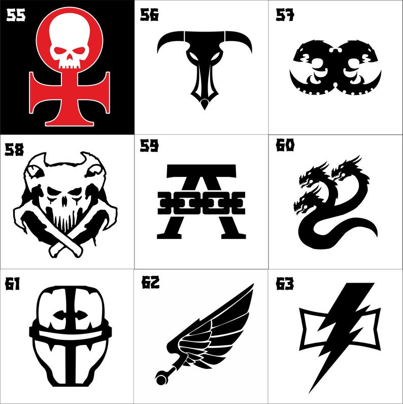 Vassoio per dadi personalizzato - Giochi da tavolo Giochi da tavolo Wargames Clan Sigillo Logo Esercito / Diverse opzioni di colore - Messaggio per la tabella di progettazione immagine 9