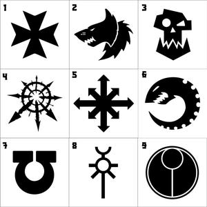 Vassoio per dadi personalizzato - Giochi da tavolo Giochi da tavolo Wargames Clan Sigillo Logo Esercito / Diverse opzioni di colore - Messaggio per la tabella di progettazione immagine 3