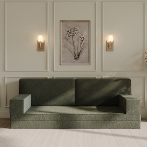 Authentic Moroccan Floor Couch, Floor Pillow Seating, Floor Sofa, Perfect for Yoga and Relaxation