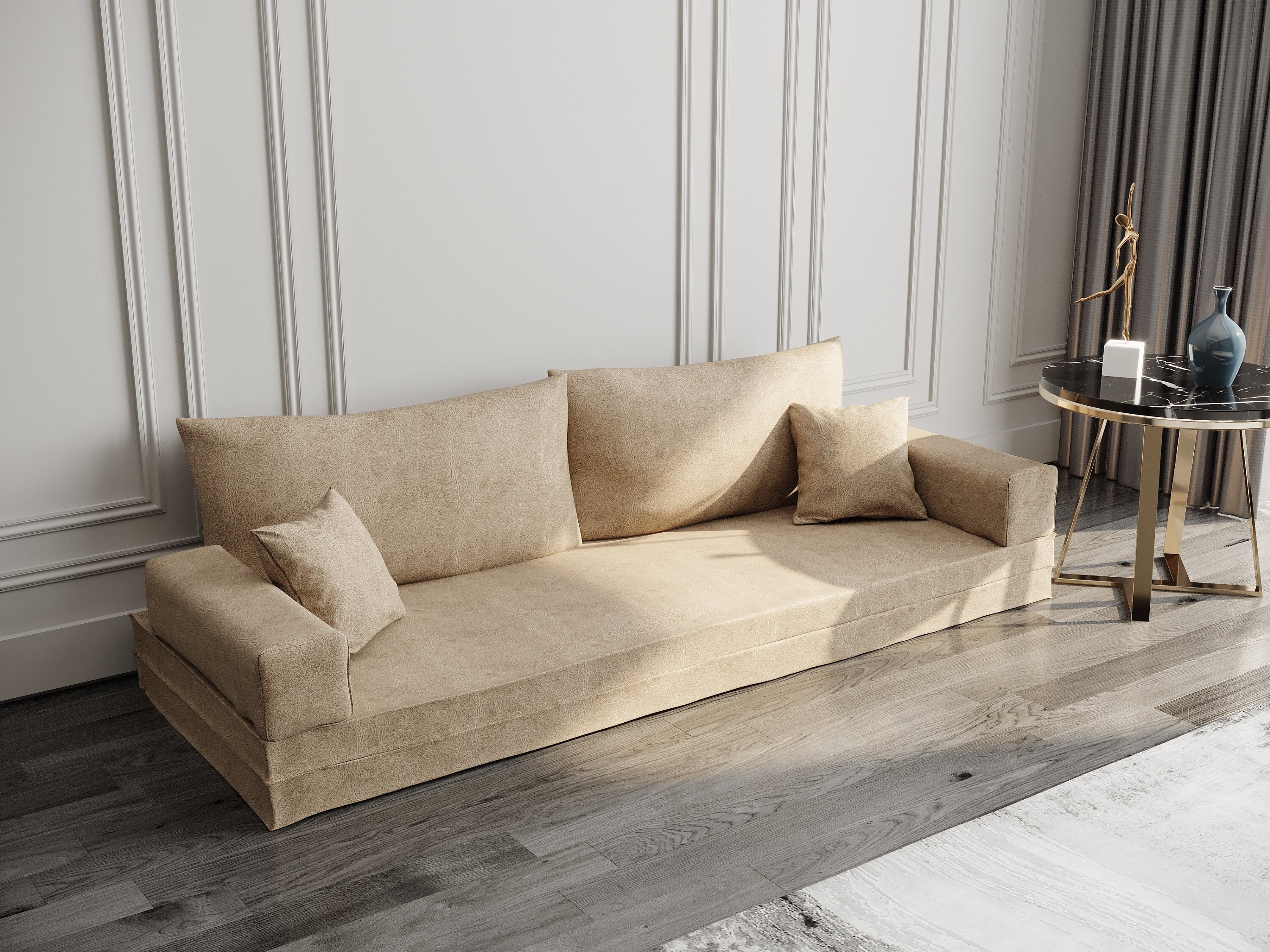 Low seating 2024 sofa set