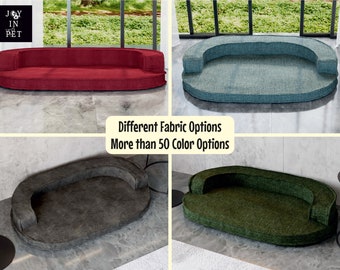 Couch Style Orthopedic Dog Bed with Removable Cover