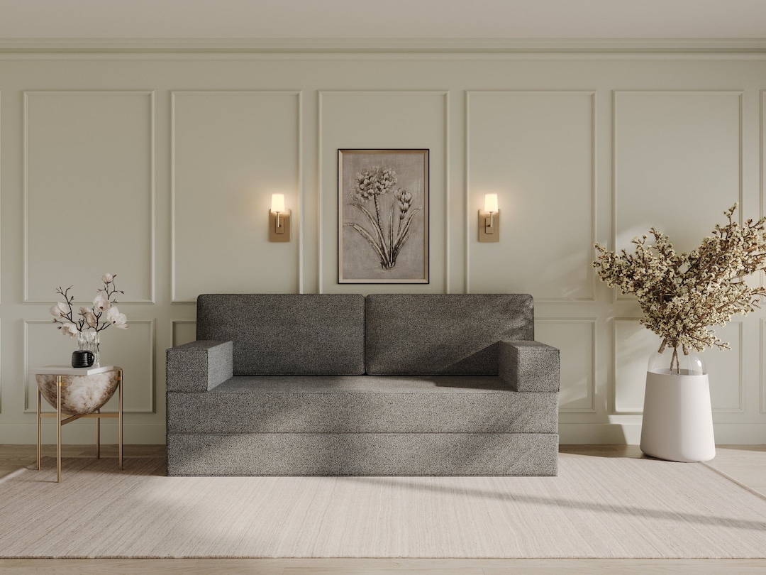 Divano trasformabile da pavimento arabo, conversione del letto,