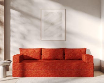 Custom Washable Daybed Cushion | Indoor & Outdoor Sofa Bed