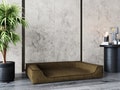 Elevated Canine Sofa Bed, Tailored Comfort Foam, 3 Size Variants, Side - Back Cushions, 100+ Colors - Premium Textiles product logo