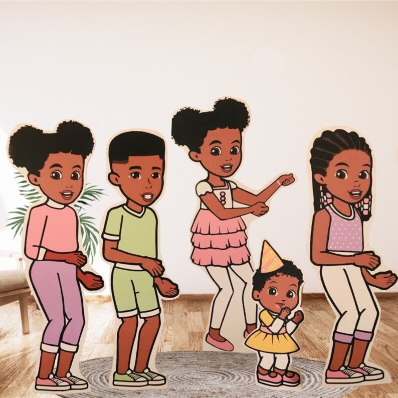 Gracie's Corner Characters Gracie's Corner Party Cut Etsy Israel