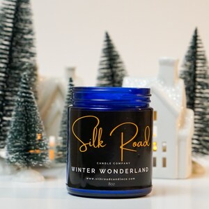 Winter Wonderland Scented Candle  | Soy Coconut Wax | Pure Essential Oil | Non-Toxic | No Headache | Clean Burning | Hand poured in Virginia