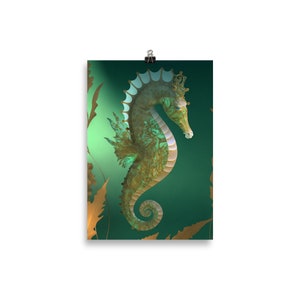 Seahorse Print