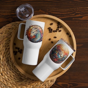 Dragon Incarnation | Travel mug with a handle