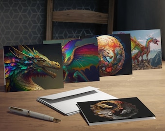 Dragon Greeting Cards (5-Pack)