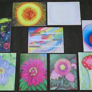 Zen-wenskaarten met originele kunst en poëzie