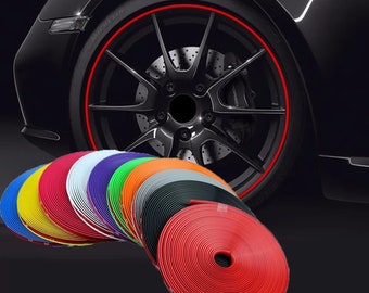 Rimblades Alloy Wheel Rim Protectors Red