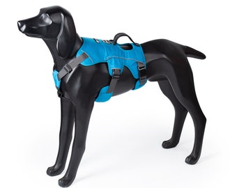 Safety harness, escape-proof panic harness, dog harness, padded chest harness, safety