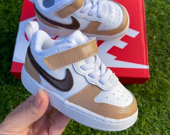 infant brown trainers