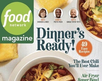 Food Network Magazine ***pdf*** – February/March 2024