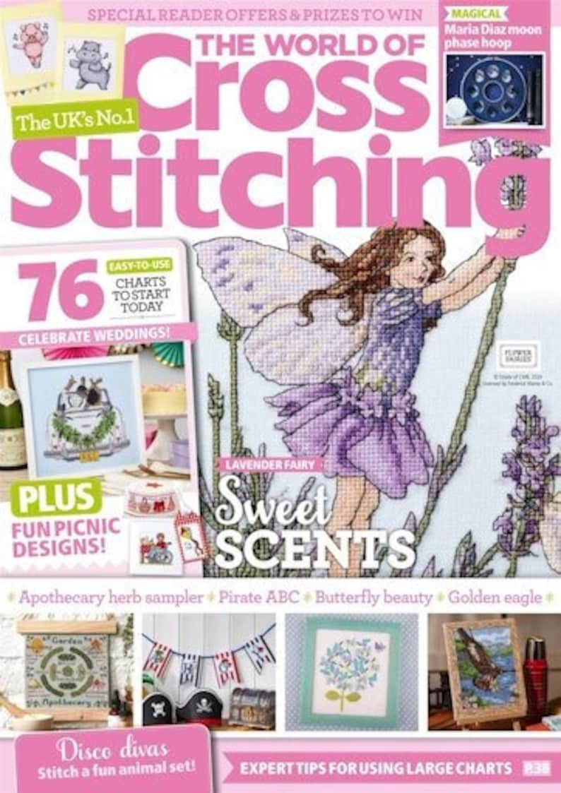 The World of Cross Stitching Magazine pdf May 2024 image 1